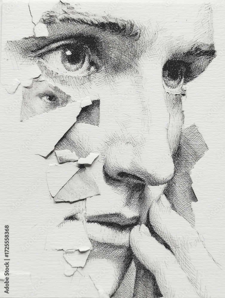 Obraz premium Portrait sketch