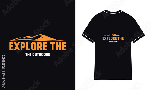 t shirt design with a label