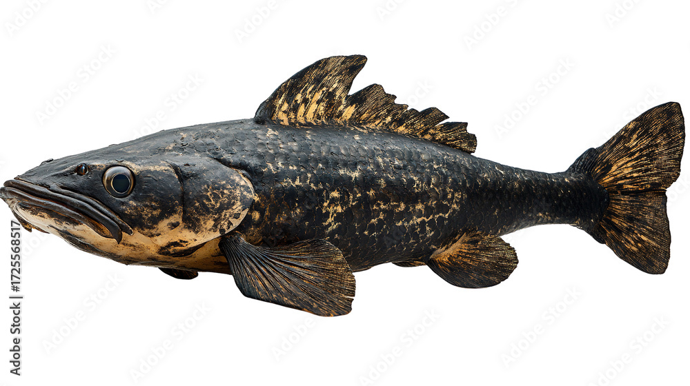 Fototapeta premium goby on white background