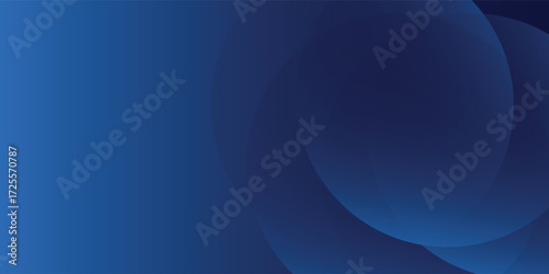 Abstract blue glowing geometric lines on dark blue background. Modern shiny blue circle lines pattern. vector background eps10