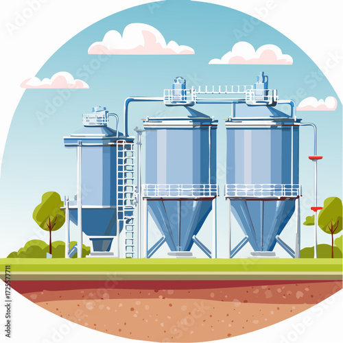 Industrial Processing and Storage Facility