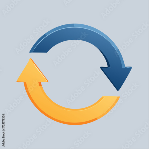 Dynamic Circular Arrows for Business Process