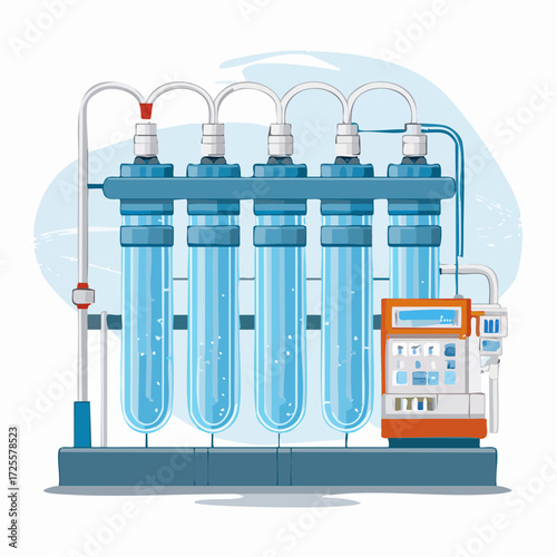 Water Purification Technology Industrial Setup