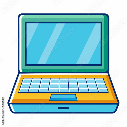 laptop computer with money