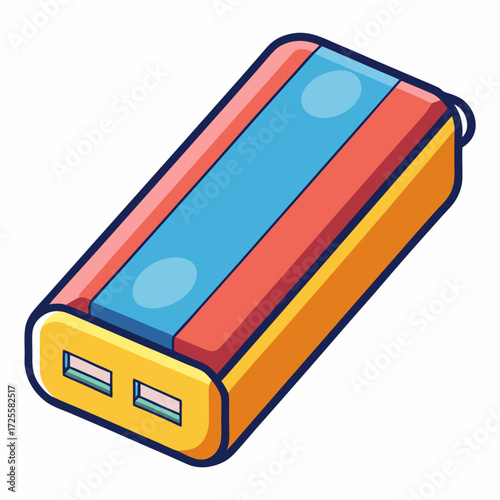 vector illustration of a set of colorful musical instruments