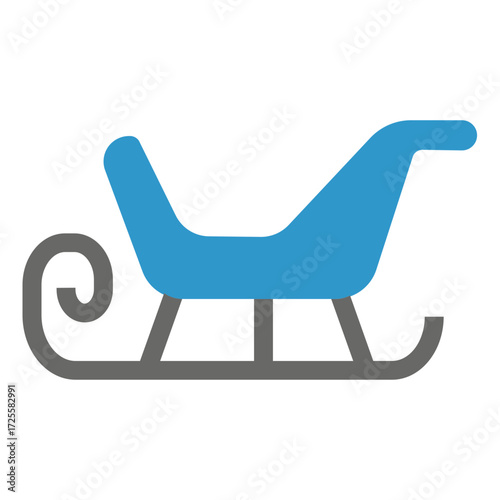 sled vector icon