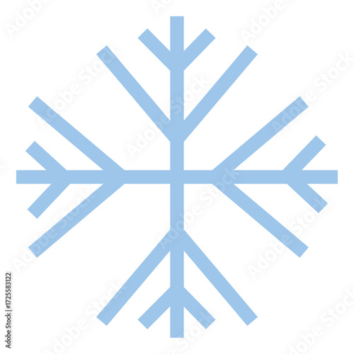 snowflake vector icon