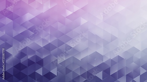 Abstract Geometric Pattern with Purple and Blue Triangles for Modern Design