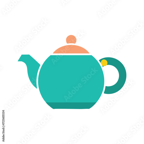 Minimalist Tea Kettle Outline Icon