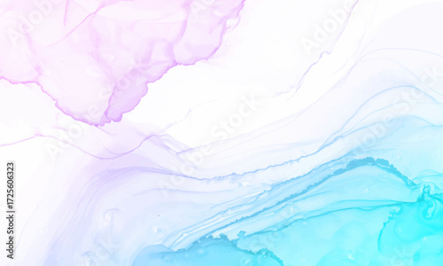 Futuristic abstract background with a light speed zoom effect. Dynamic explosion of radial neon lines with a central copy space for text