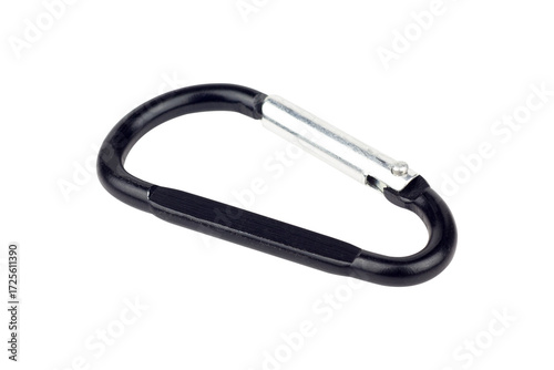 tourist carabiner isolated from the background	

