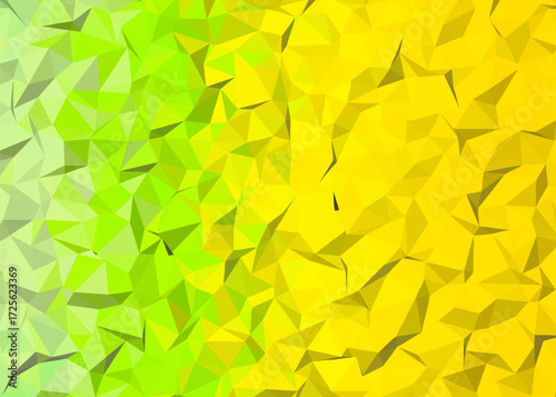 Abstract Colorful Polygonal Low Poly Background,Abstract Geometric Rainbow Mosaic
