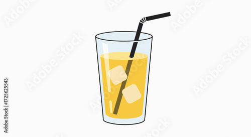 Refreshing Iced Beverage: Summer's Golden Delight