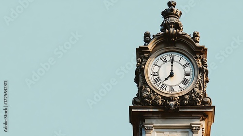  A decorated big ben clock tower 