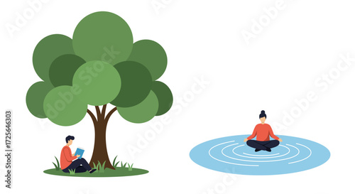 Mental Clarity & Strategic Focus: Abstract Mind Illustration for Professional Insight & Innovation