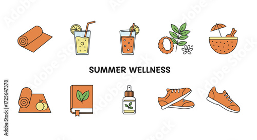 Elevate Your Brand: Cohesive Flat Design Vector Illustrations for Professional Concepts