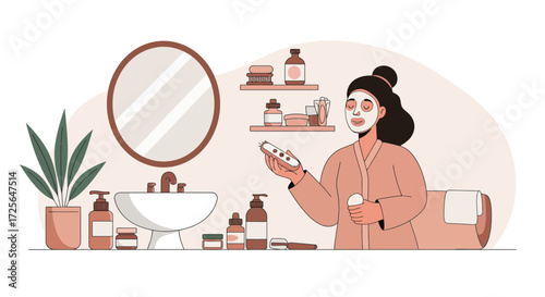 Modern Serenity: Minimalist Interior Design for Professional Lifestyle & Well-being Branding