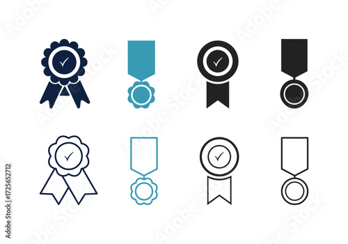 Achieve vector icon, success, and Winner icon isolated on a white background. Award vector icon. Celebration medal Vector icon. podium, win money, A achievement, Solid icon collection