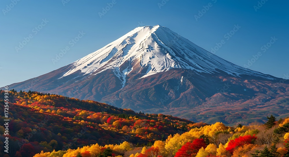 Fototapeta premium Mountain autumn colors