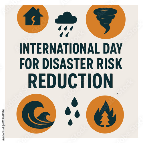 “International Day for Disaster Risk Reduction Awareness Flyer”