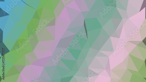 Pastel gradient low poly abstract background geometric polygon