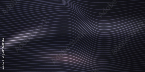 Black texture polymer composite material, dark carbon - Vector illustration