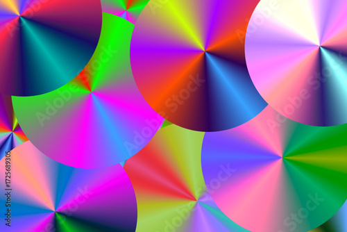 abstract background with colorful gradient pattern