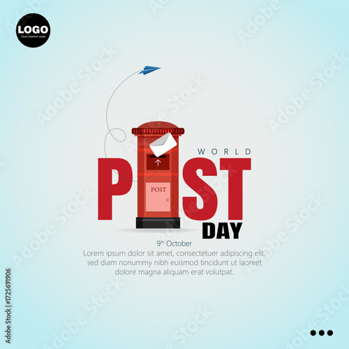 World Post Day, observed on October 9th, celebrates the role of postal services.