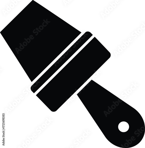 putty knife vector symbol