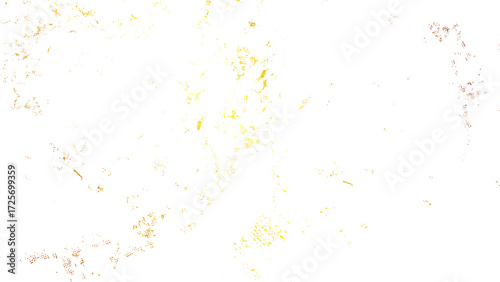 Shiny gold glitter and foil flakes overlay for wedding and vip template design. Gold sparkle splashes texture for elegant flyer and grand opening background. 