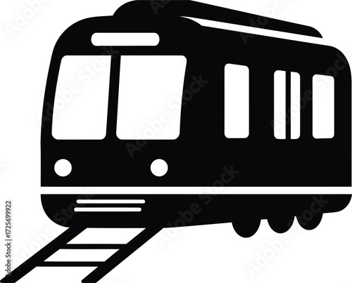 subway train vector symbol