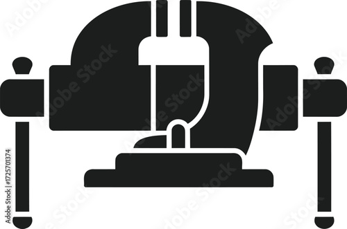 table vise vector symbol