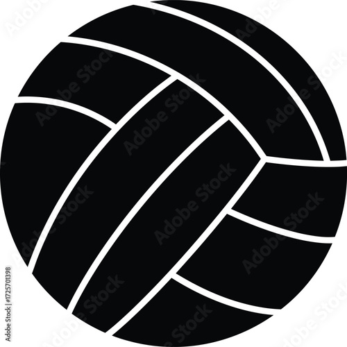 volleyball ball vector symbol