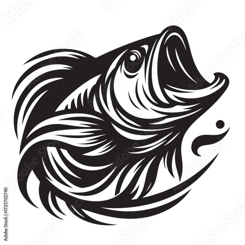 Fish Vector Illustration | Fishing Logo Design