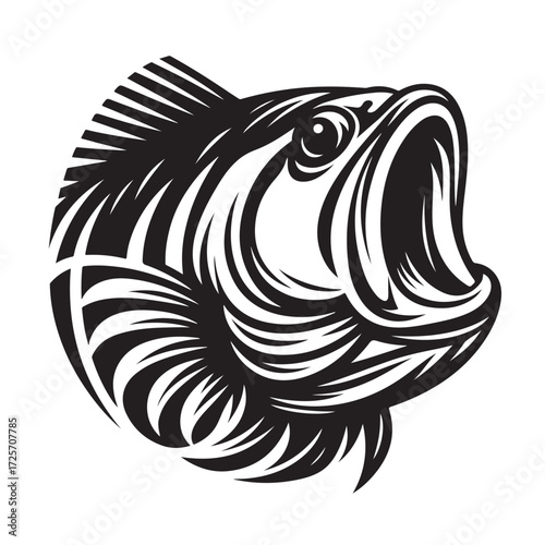 Fish Vector Illustration | Fishing Logo Design