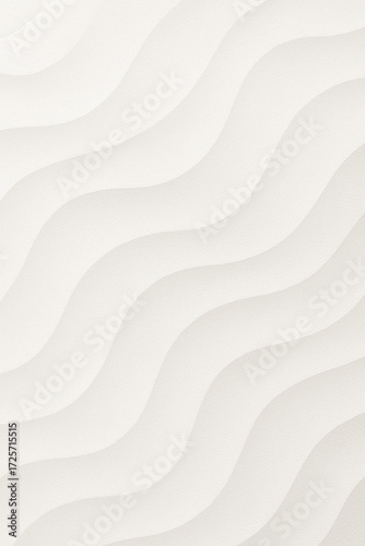 Abstract creamy white wavy texture background