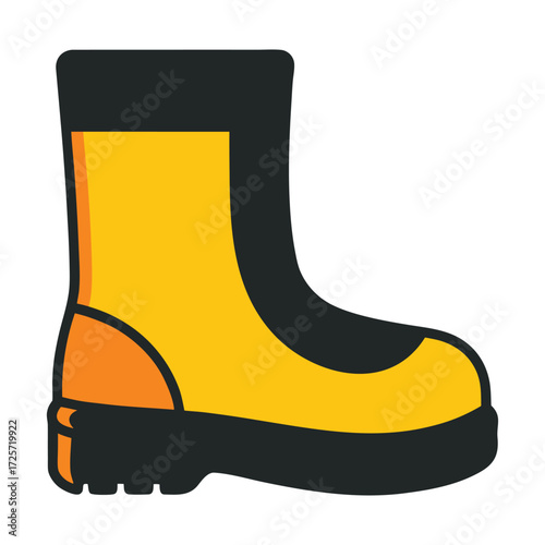 illustration of a pair of safety boots