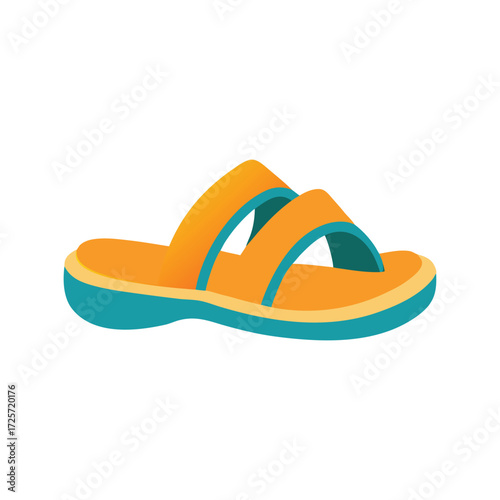 sandals isolated on white