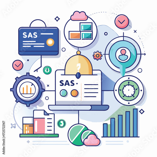 Software as a Service Business Solutions Data Analytics Cloud Computing