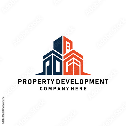 Modern and strong logo for a property development company