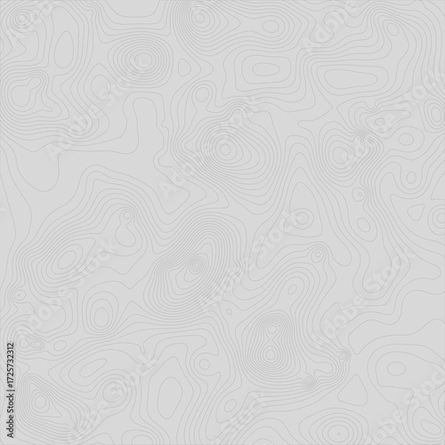 Courbes de niveaux et lignes de topographie pour décoration design