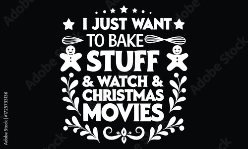 I Just Want to Bake Stuff and Watch Christmas Movies | Cozy Holiday Baking & Movie Night


