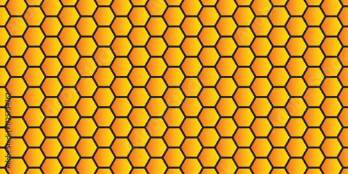 honeycomb pattern vector geometric bee design