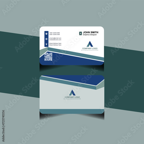 modern business card professional brand