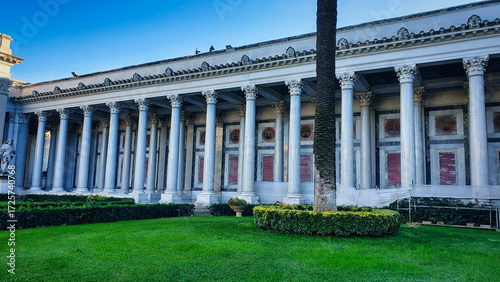 Photography Park near Saint Paul basilica in Rome, Italy