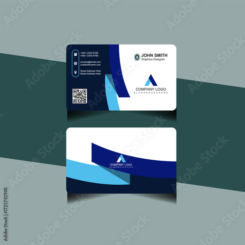 modern business card professional brand