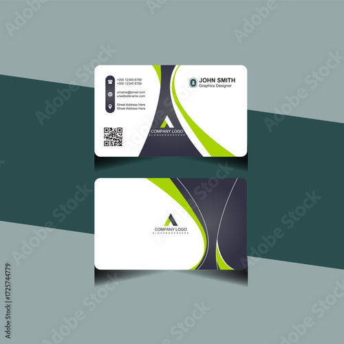 modern business card professional brand