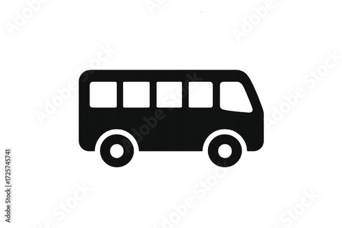 vector bus icon