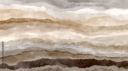 Abstract Sandstone Texture in Beige and Brown Tones