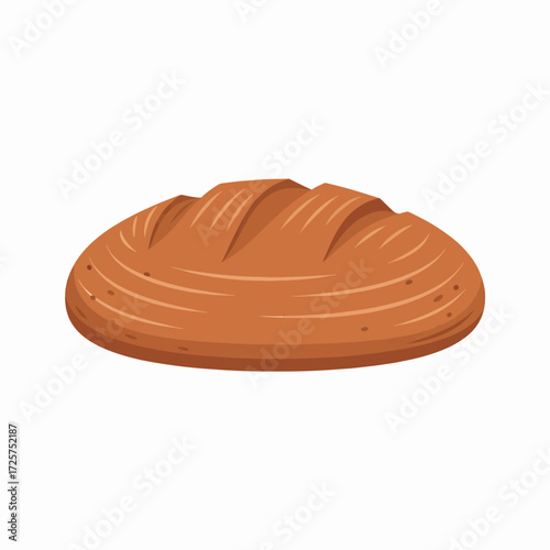 A Deliciously Baked Golden Brown Loaf of Artisanal Bread with a Perfectly Crisp Crust and a Soft Fluffy Interior Ready to Be Sliced